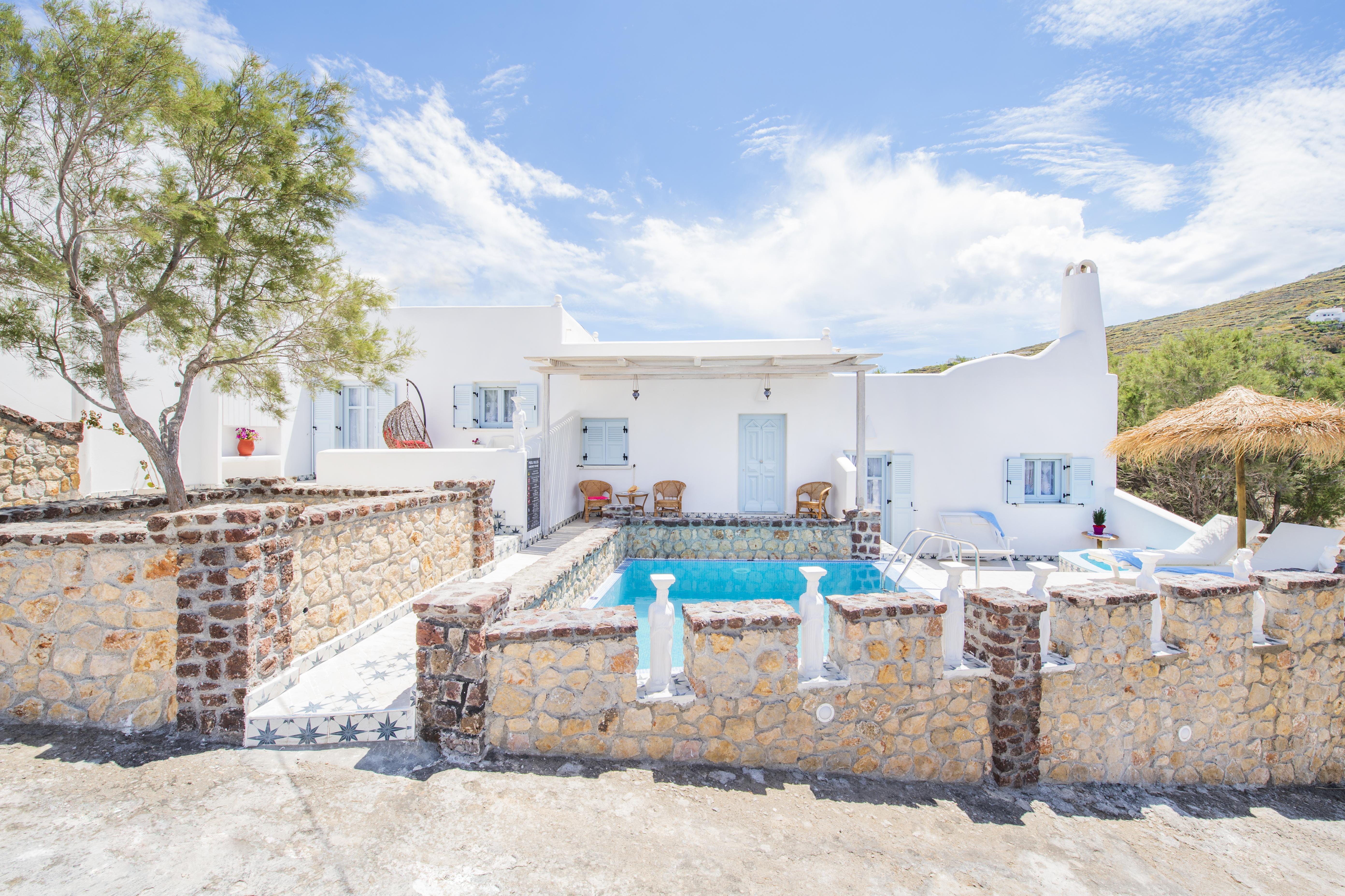 Starlight Luxury Seaside Villa & Suites Imerovigli  Bagian luar foto