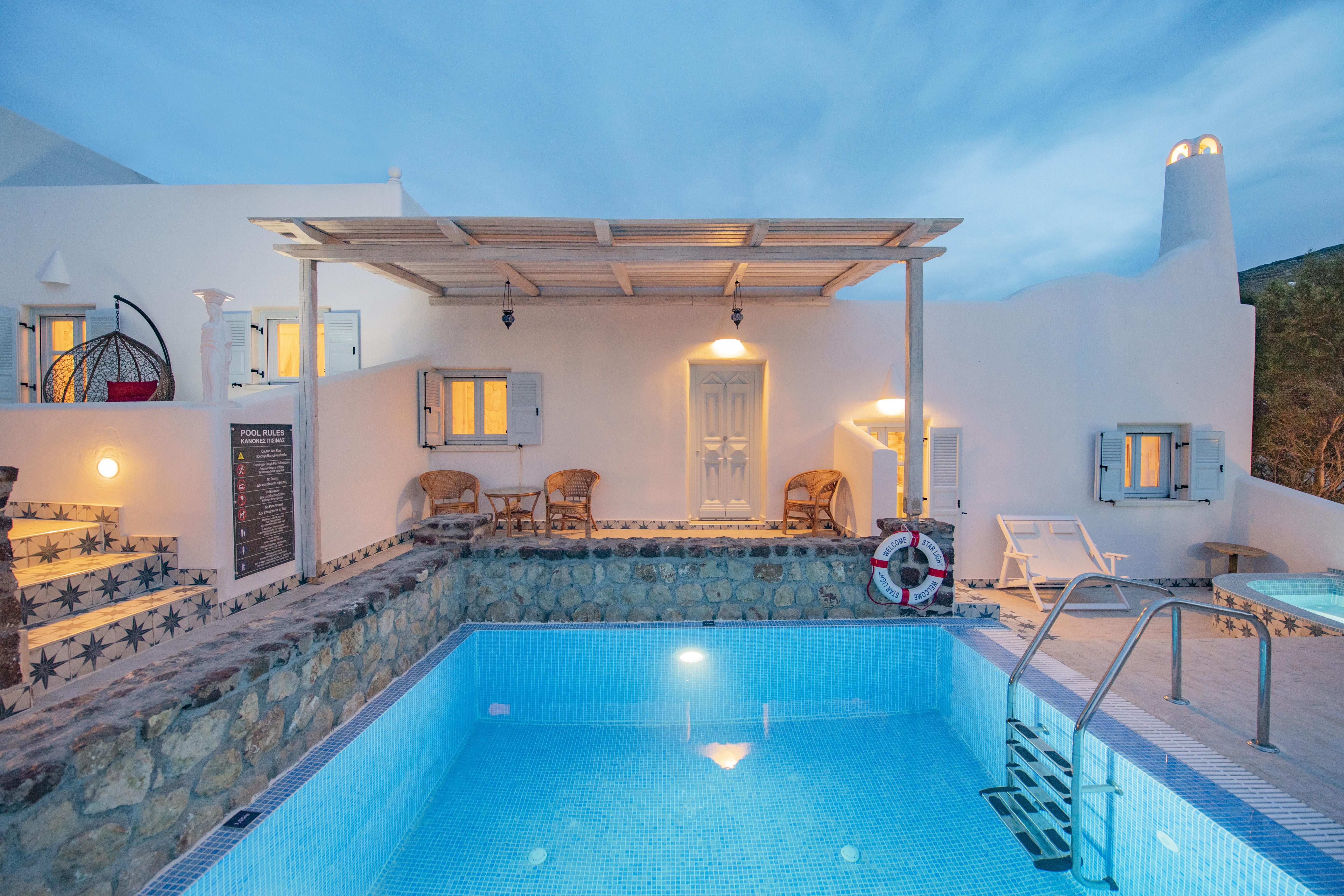 Starlight Luxury Seaside Villa & Suites Imerovigli  Bagian luar foto